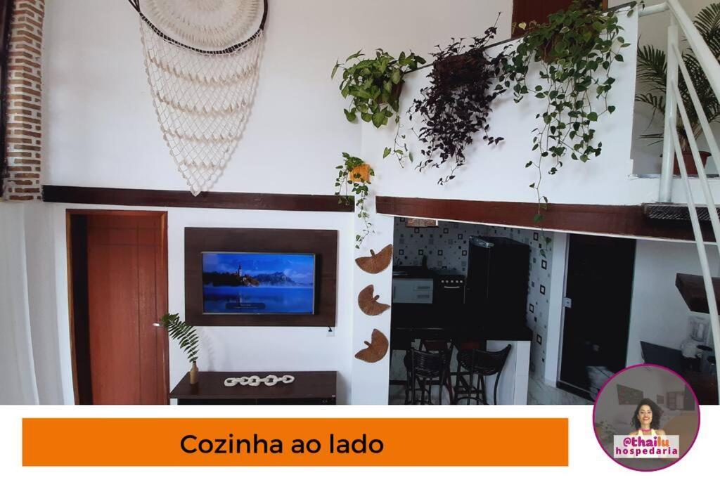 Casa 5Km Praia Coroa Vermelha 1 Quarto No Terreo 桑塔克鲁茨卡巴利亚 外观 照片