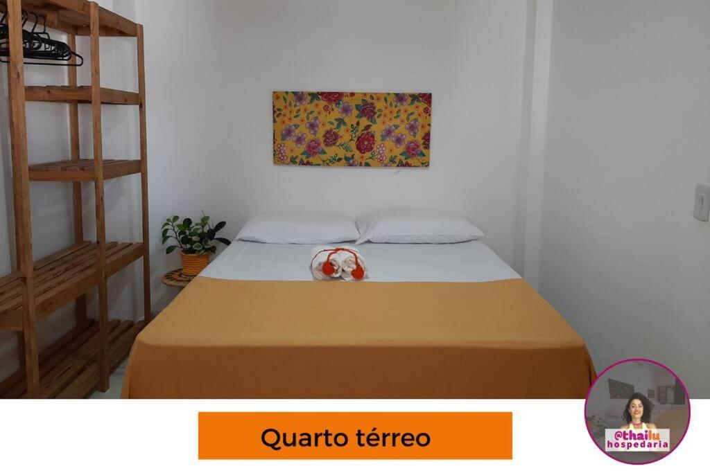 Casa 5Km Praia Coroa Vermelha 1 Quarto No Terreo 桑塔克鲁茨卡巴利亚 外观 照片