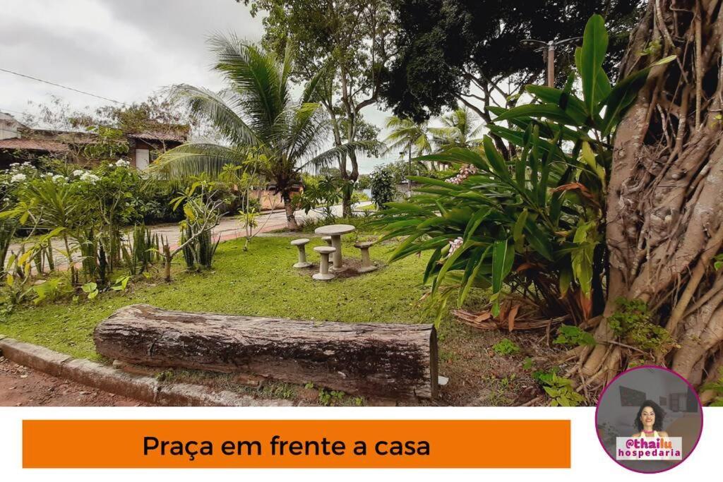 Casa 5Km Praia Coroa Vermelha 1 Quarto No Terreo 桑塔克鲁茨卡巴利亚 外观 照片